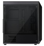 Caja pc aerocool semitorre shardusb 3.02*usb 2.0audio/microfonosoporta gpu hasta 355mmlateral transparentefrontal rgb led