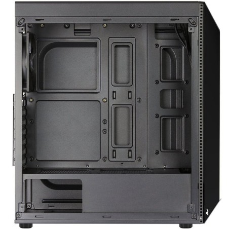 Caja pc aerocool semitorre shardusb 3.02*usb 2.0audio/microfonosoporta gpu hasta 355mmlateral transparentefrontal rgb led
