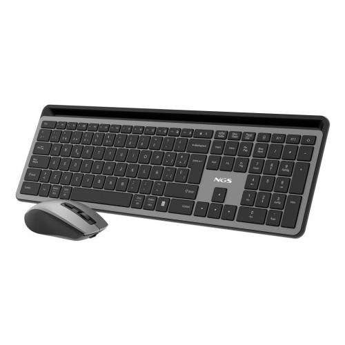 Ngs kit teclado y raton multifuncion recarg.