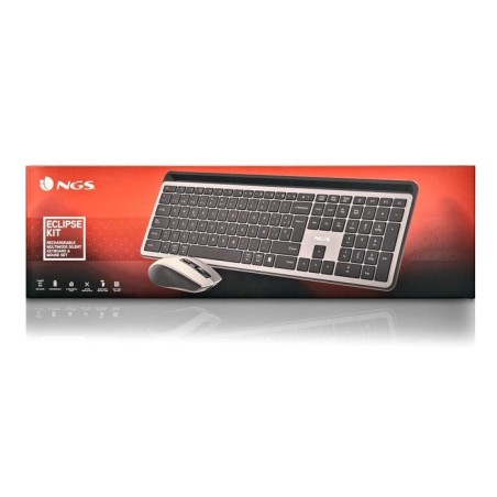 Ngs kit teclado y raton multifuncion recarg.