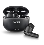 Auriculares bluetooth ngs ártica hush con estuche de carga autonomía 4h negros