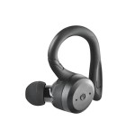 Auriculares deportivos bluetooth ngs ártica jogger con estuche de carga autonomía 10h negros