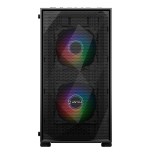 Unykach mir b200 caja gaming micro atx, mini itx - lateral de vidrio templado - 3.5", 2.5" - usb-a 2.0, 3.0 y audio - 3
