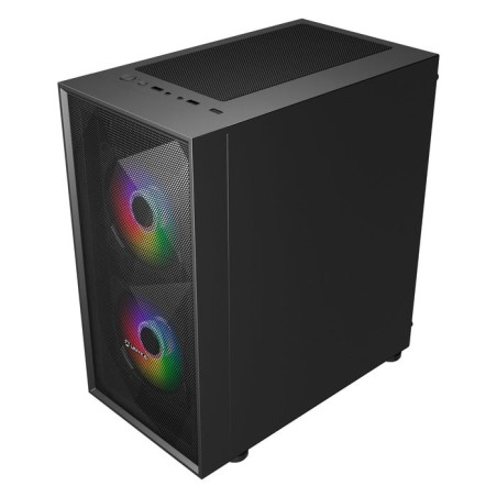 Unykach mir b200 caja gaming micro atx, mini itx - lateral de vidrio templado - 3.5", 2.5" - usb-a 2.0, 3.0 y audio - 3