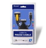 Aisens conversor usb a serie - tipo a macho a rs232 db9/m db25/m - 1.8m - negro