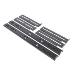 Unykach pack de railes para armario rack 1u/2u/3u/4u