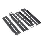 Unykach pack de railes para armario rack 1u/2u/3u/4u