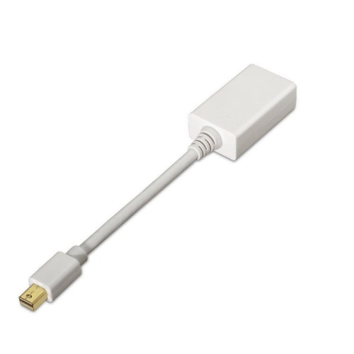 Aisens conversor mini displayport a hdmi - mdp/m-hdmi a hembra - 15cm - blanco