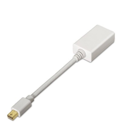 Aisens conversor mini displayport a hdmi - mdp/m-hdmi a hembra - 15cm - blanco