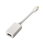 Aisens conversor mini displayport a hdmi - mdp/m-hdmi a hembra - 15cm - blanco