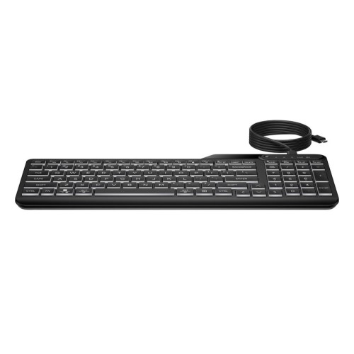 Teclado español hp con cable 400 retroiluminado