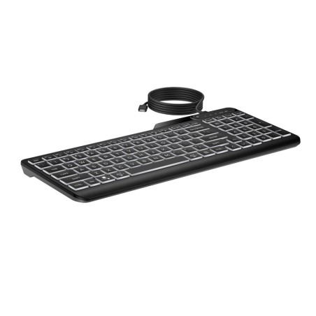 Teclado español hp con cable 400 retroiluminado