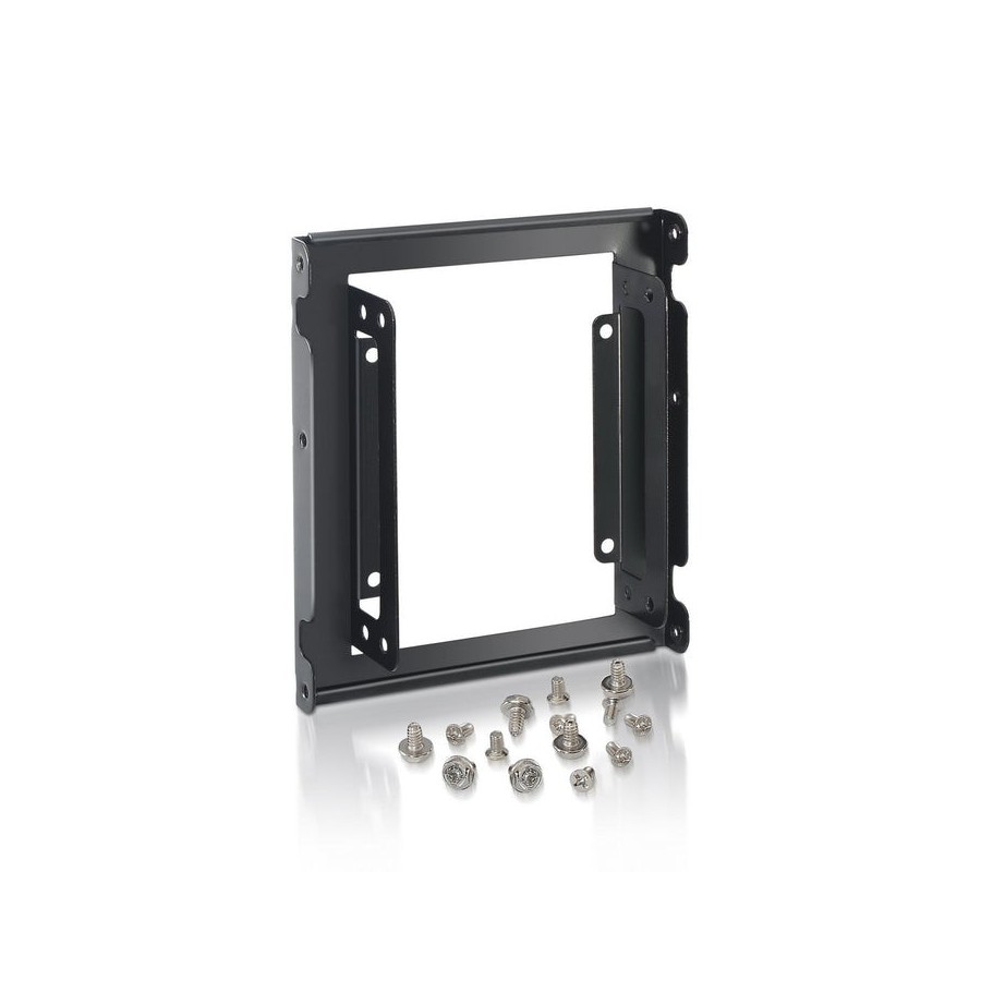 Aisens adaptador metalico 3.5" para 2 disco duro 2.5" o ssd - negro