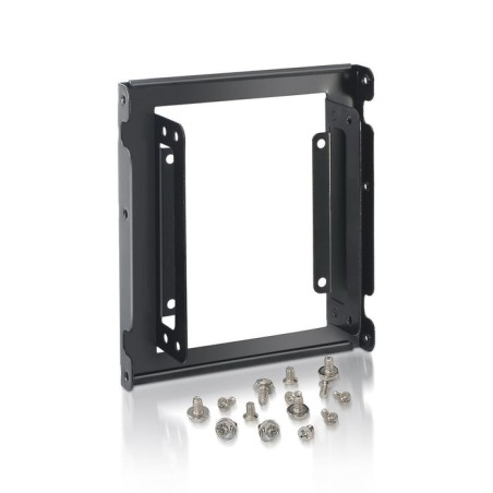 Aisens adaptador metalico 3.5" para 2 disco duro 2.5" o ssd - negro