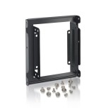 Aisens adaptador metalico 3.5" para 2 disco duro 2.5" o ssd - negro
