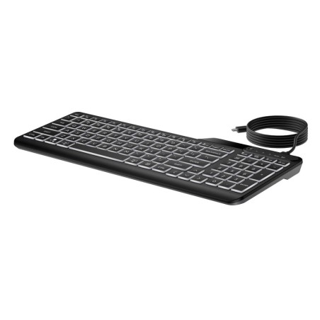 Teclado español hp con cable 400 retroiluminado