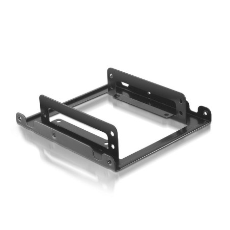 Aisens adaptador metalico 3.5" para 2 disco duro 2.5" o ssd - negro