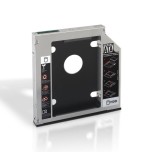 Aisens adaptador portatil para sustituir dvd 12.75mm por hd/ssd 2.5'/6.35cm 7/9.5mm sata