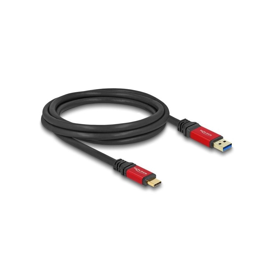 Delock usb 10 gbps cable usb type-a m. a usb typ-c m. 2 m