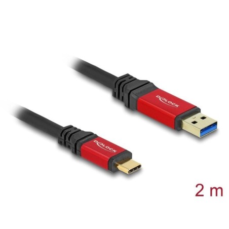 Delock usb 10 gbps cable usb type-a m. a usb typ-c m. 2 m