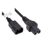 Good connections p1450-s010 cable de transmisión negro 1 m c14 acoplador c15 acoplador