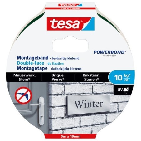 Tesa 77749-00000 cinta de montaje y etiquetas 5 m