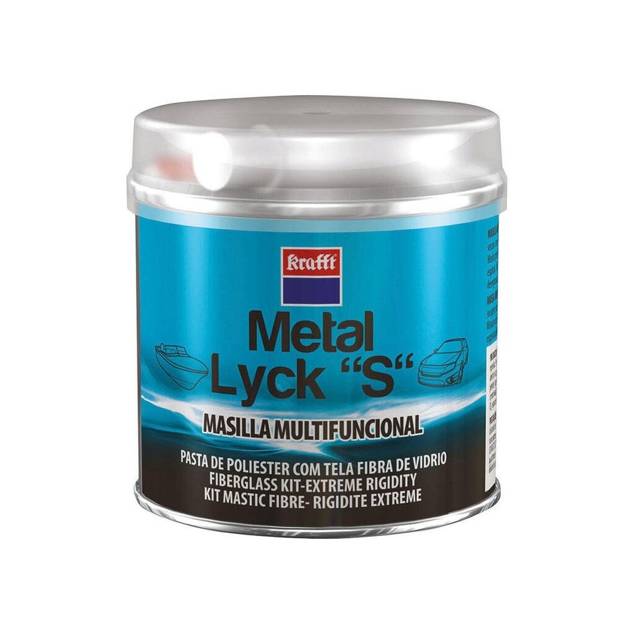 Masilla poliester metal-lyck 250gr. krafft