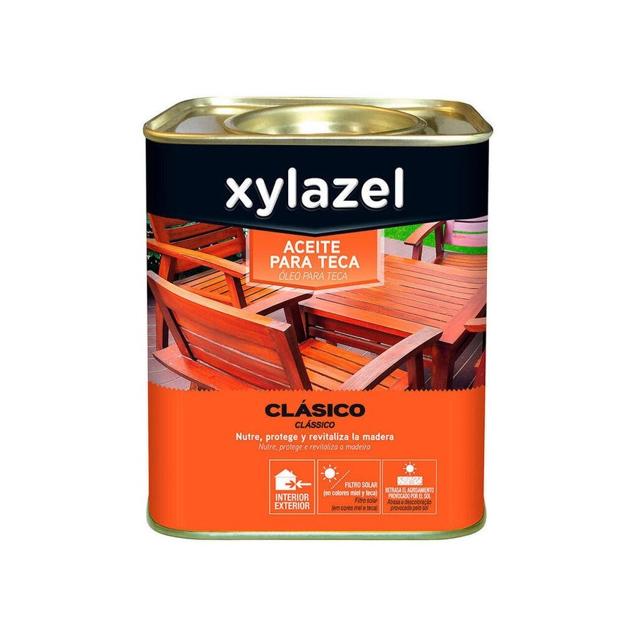 Xylazel aceite para teca incoloro 0.750l 5396254
