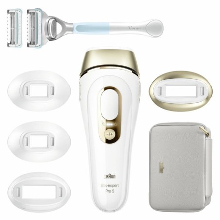 Braun silk-expert pro pl5356 luz pulsada intensa (ipl) oro, blanco