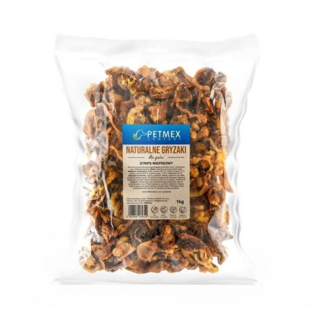 Premio para perros tiras de cerdo petmex  1000g