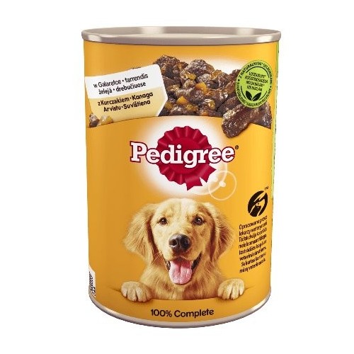 Pedigree 5900951015908 alimento húmedo para perros zanahoria, pollo adulto 400 g