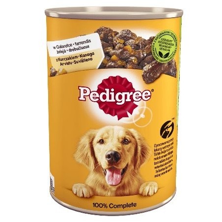 Pedigree 5900951015908 alimento húmedo para perros zanahoria, pollo adulto 400 g