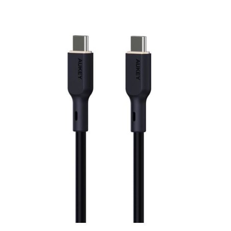 Aukey cb-scc241 usb-c power delivery pd 240w 5a 20v 1m nylon negro