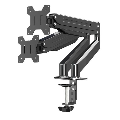 Soporte  esperanza erw020  de sobremesa a gas para dos monitores de 17-27'' hasta 6 kg
