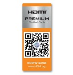 Aisens cable hdmi 2.0 certificado 4k hdr 60hz premium - ultra hd 3d arc - 4k - 2m - negro
