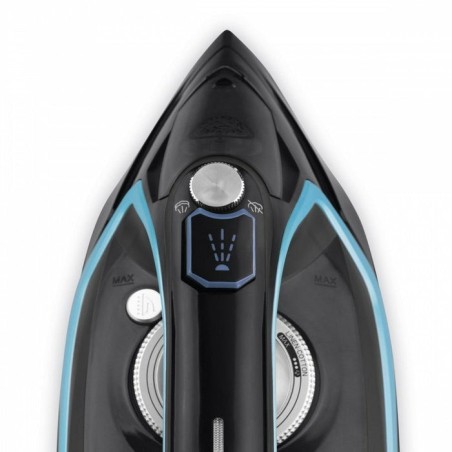 Plancha de vapor suela de cerámica vapor continuo 35 g/min ufesa pv2600 glidepro negro