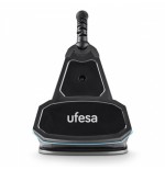 Plancha de vapor suela de cerámica vapor continuo 35 g/min ufesa pv2600 glidepro negro