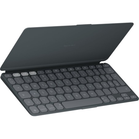 Teclado alemán logitech keys-to-go 2 universal bluetooth qwertz grafito