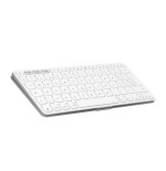 Teclado alemán logitech keys-to-go 2 universal bluetooth qwertz blanco