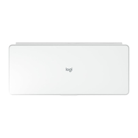 Teclado alemán logitech keys-to-go 2 universal bluetooth qwertz blanco