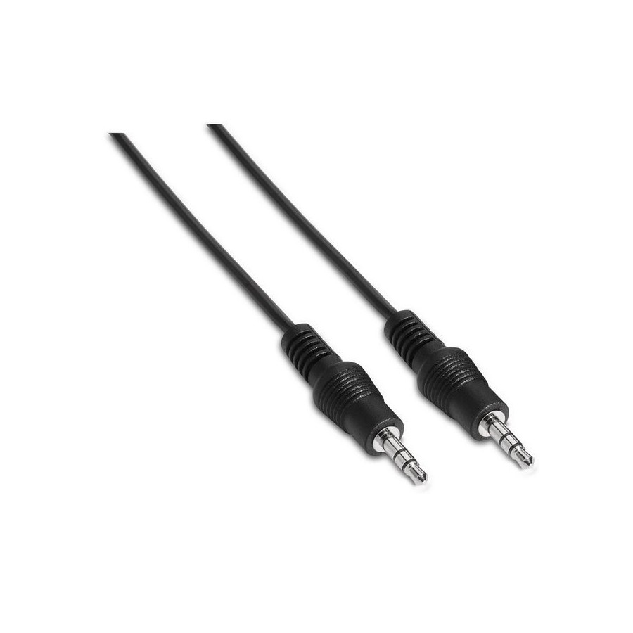 Aisens cable audio estereo - jack 3.5/m-jack 3.5/m - 1.50m - negro