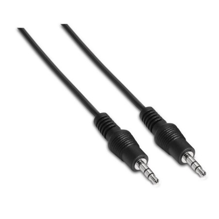 Aisens cable audio estereo - jack 3.5/m-jack 3.5/m - 1.50m - negro