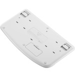 Teclado alemán logitech wave keys for mac hogar / oficina bluetooth qwertz blanco