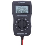 Inline® multifunction battery tester, measuring device with lcd display