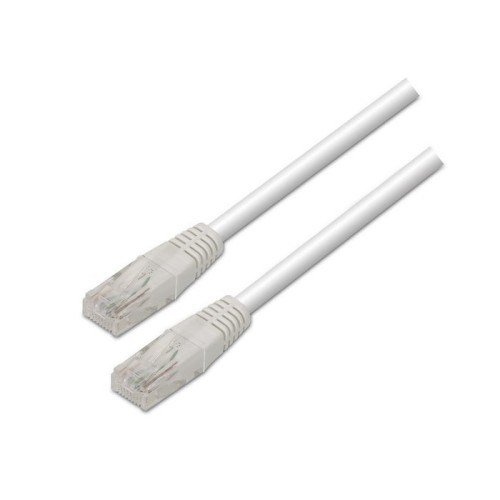 Aisens cable de red rj45 cat.5e utp awg24 - 0.50m - blanco