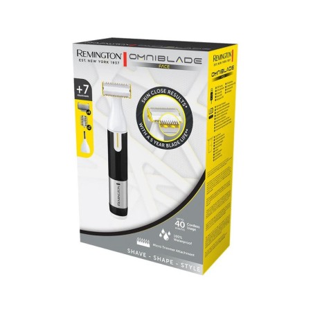Recortadora remington omniblade face con batería 7 accesorios