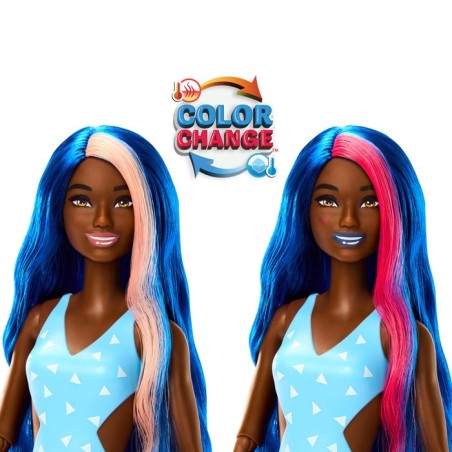 Muñeca barbie pop reveal mattel aroma de frutas ponche de frutas