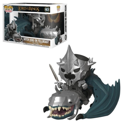 Figura pop el señor de los anillos witch king with fellbeast