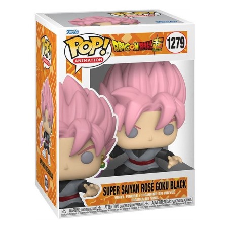 Figura pop dragon ball super - super saiyan rose goku black exclusive