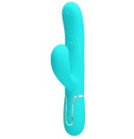 Pretty love - perlita vibrador punto g 3 en 1 multifunción verde agua